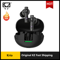 KZ Krio True Wireless Stereo 6 MIC Active Noise Canceling LDAC x APTX Bluetooth Earphones Deep Noise Reduction Low Delay Earbuds