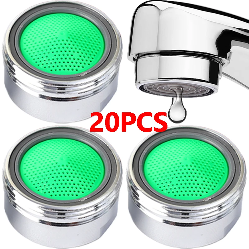 

1-20x аэраторы для смесителя со сменными фильтрами, детали, вставка для дома, кухни, ванной комнаты, раковины, комплект адаптеров для смесителя, насадка для фильтра