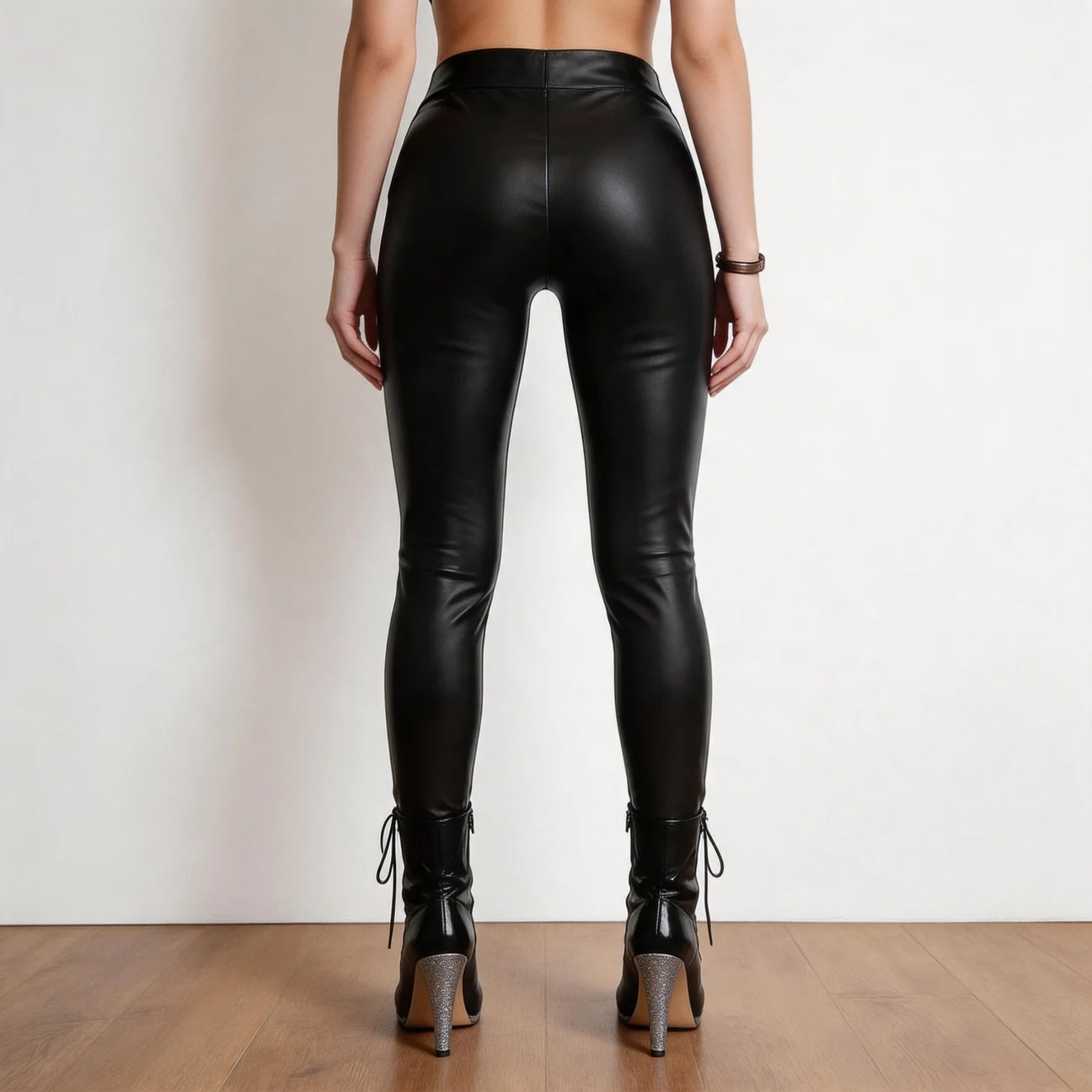 #93 Latest Faux Leather Trousers Offers