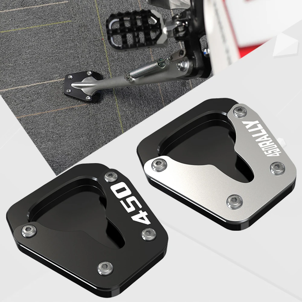 

FOR KOVE 450 Rally Foot Side Stand Pad Plate Kickstand Enlarger Support Extension Enlarged Base Motorcycle 2022 2023 2024 2025