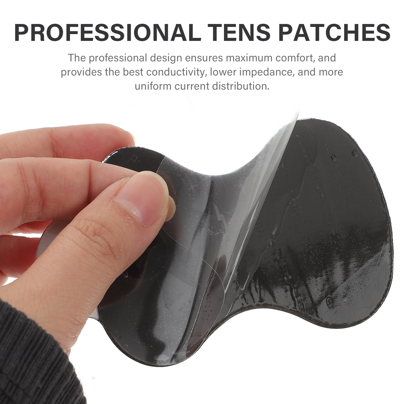 

8 Pcs Massage Patch Multi-function Pads Patches Electrode Foot Massager Portable Non-woven Fabrics Self-adhesive Felt