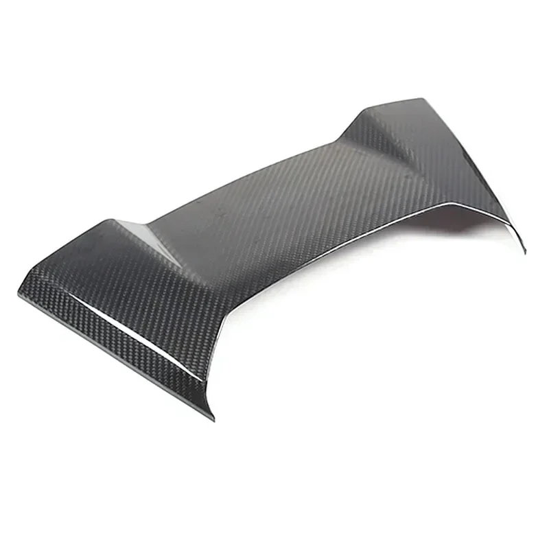 For Chevrolet Corvette C8 Z06 Z51 2020-2024 Real Carbon Fiber Rear Speaker Upper Top Panel Cover Trim Sticker Car Accessories