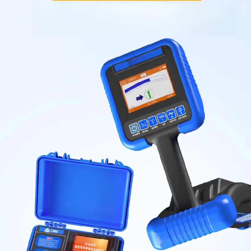 Metal Pipe Cable Wire Fiber Optical Fiber Heading Buried Depth Positioning Detection Pipeline Detector