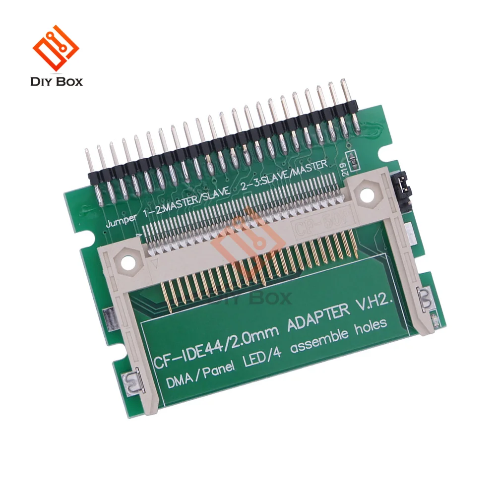 IDE 44 Pin Male to CF Compact Flash Male Adapter Connector 2MM Male 2.5 Inch Hdd Bootable Adapter Converter CF to IDE Adapter