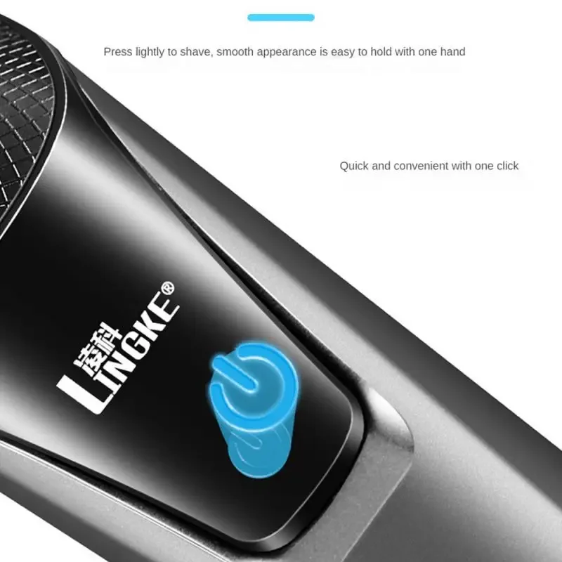 Electric Shaver For Men 3 In 1 Electric Rechargeable Hair Razor Professional Beard Trimmer Beard Knife Washable USB Rechargeable