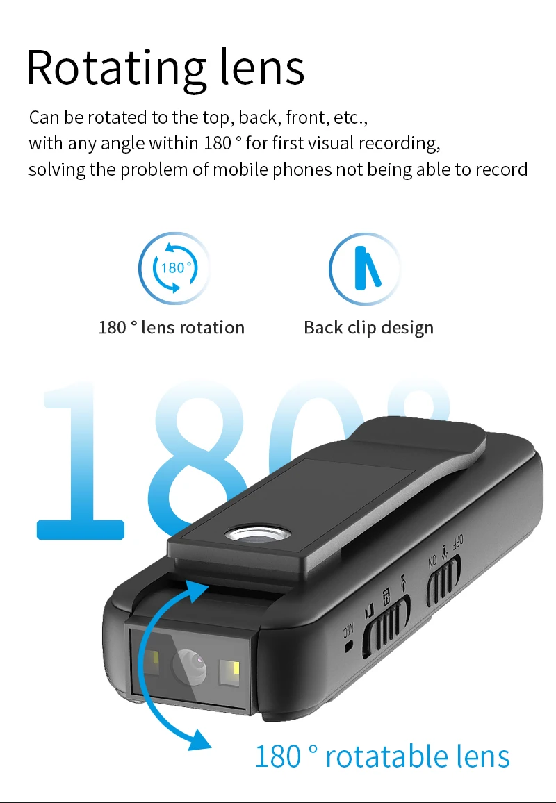 1080P Night Vision Action Camera Audio Video clip Recorder WIFI mobile detection mini camera portable video recorder with screen