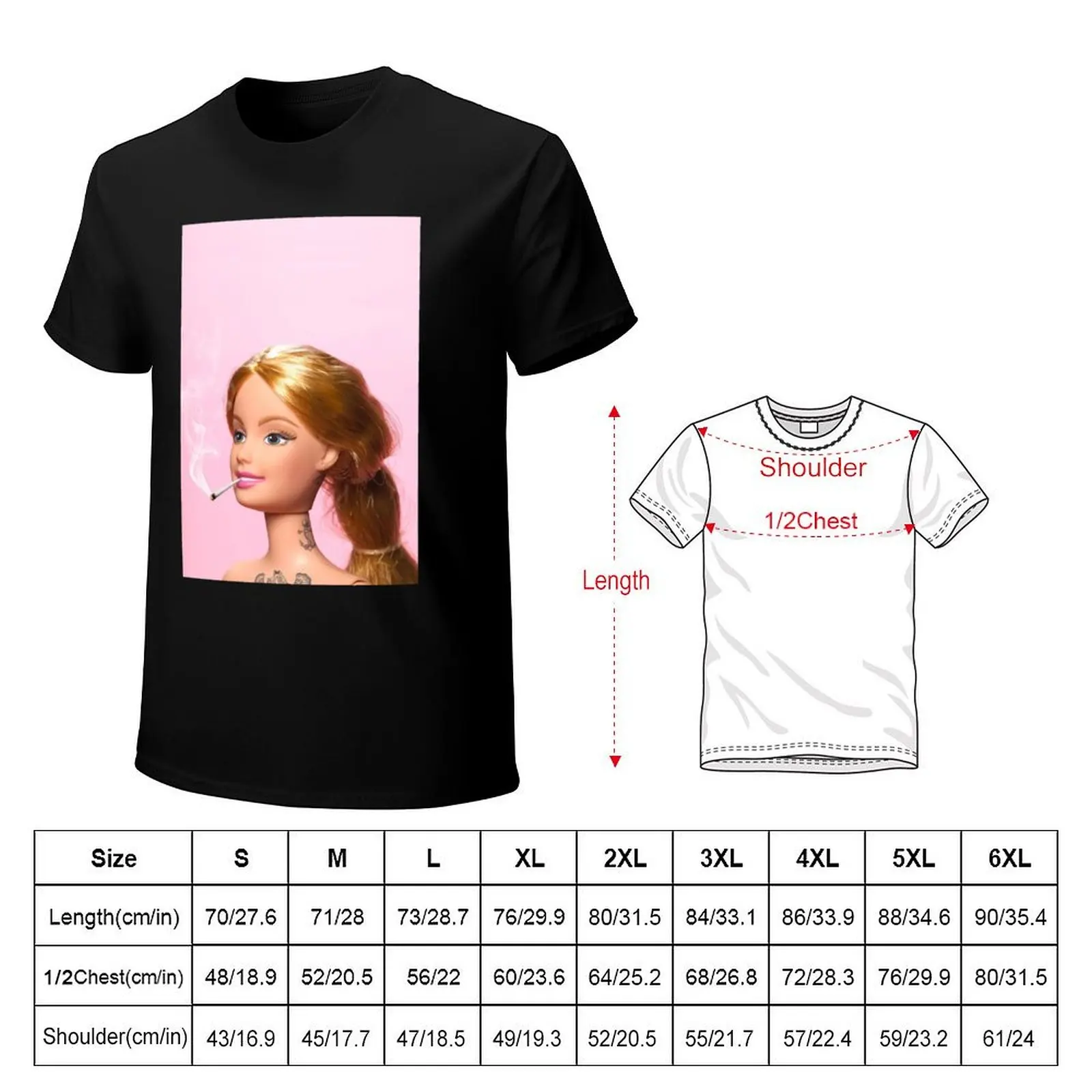 Doll Grown Up Poster T-Shirt Lightweight Running Sports T-Shirt