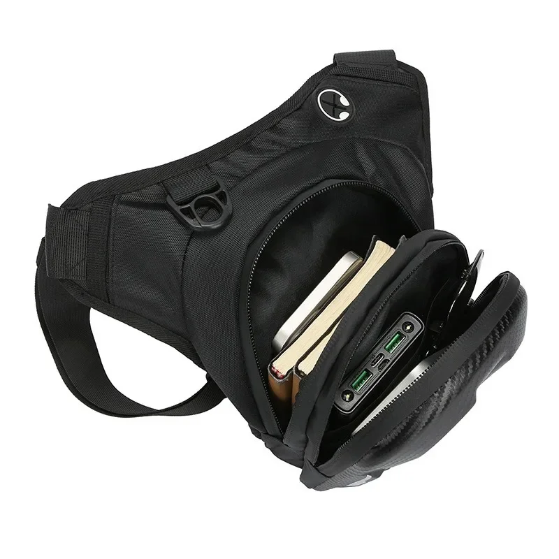Motorbike Waterproof Waist Leg Bag Motorcycle EVA Hard Shell Cell/Mobile Phone Purse Packs Motorcycle Equipment image 5