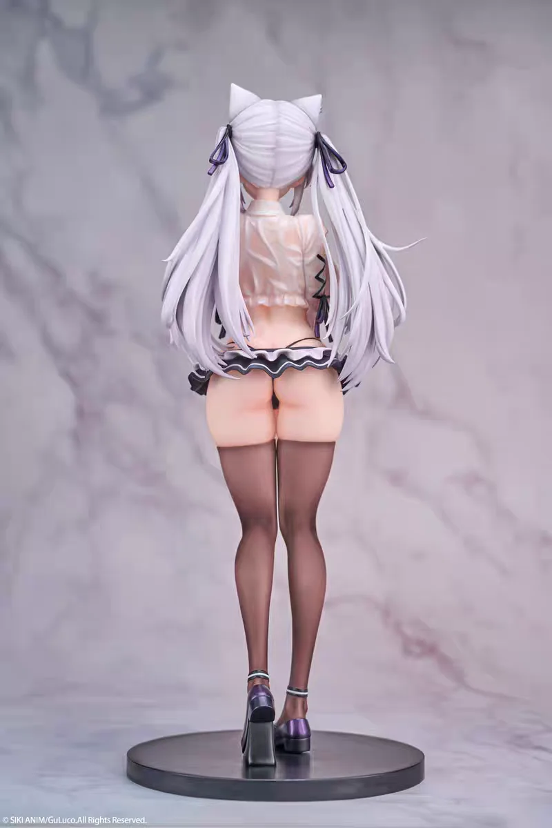 Original SIKI ANIM Alvina-chan Wet Ver. 1/7 PVC Action Figure Assemble toys Character Model Toy Gift Collection Anime Series