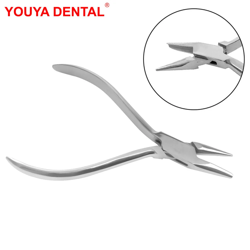 1pcs Dental Omega Loop Forming Orthodontics Plier Wire Bending Pliers Dentistry Lab Sun And Moon Forceps Dentist Tool Instrument