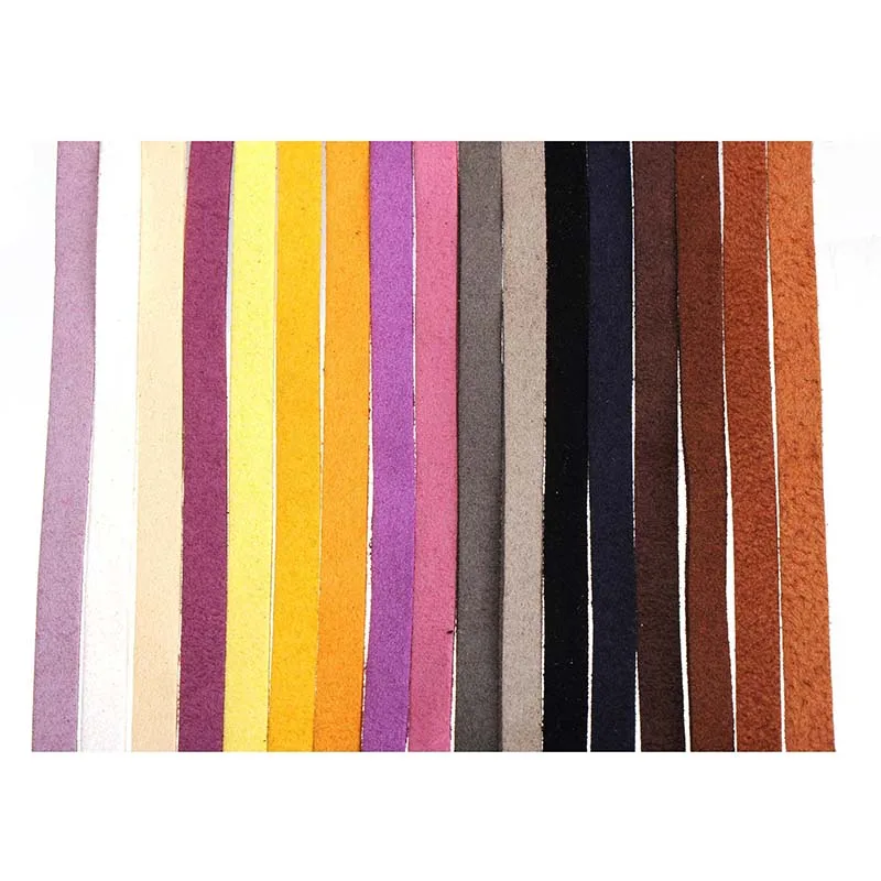 

Jewelery Cords For Making Bracelets 8mm Width Ropes Handicrafts Diy Accessories 10m/lot Soft Fine Imitate Leather PU Supplies