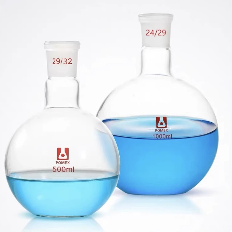 

DXY 1000ml single neck round-bottom flask,Boiling Flask round bottom,short neck standard ground mouth joint 24/29