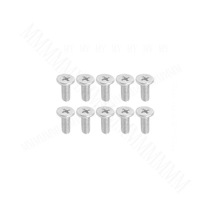 TT  New M4 x 10mm TV for Computer LCD Monitor Stand Mounting Phillips Head Screws 10pcs