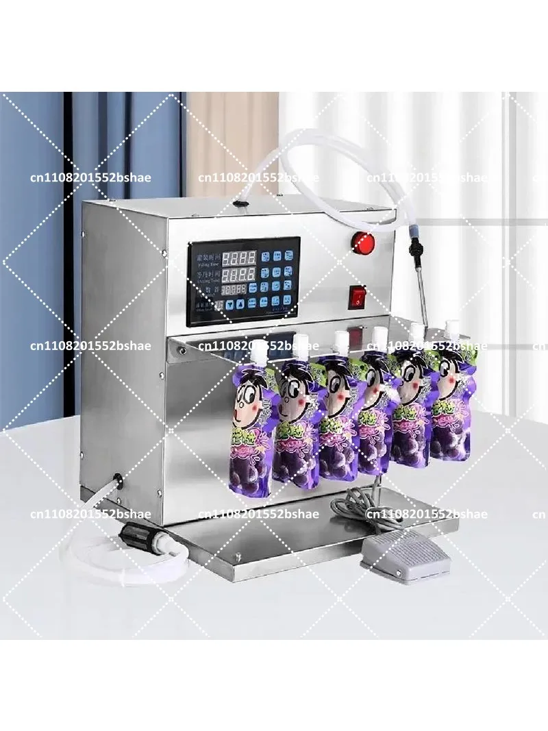 Automatic Soy Milk Filling Machine for Snail Powder & Rice Noodle Soup, Liquid Stand-Up Bag Sealer