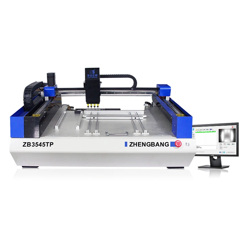 Máquina de Colocación de Componentes LED Automática de 4 Cabezas, Montadora de PCB SMD de Escritorio para Línea de Producción