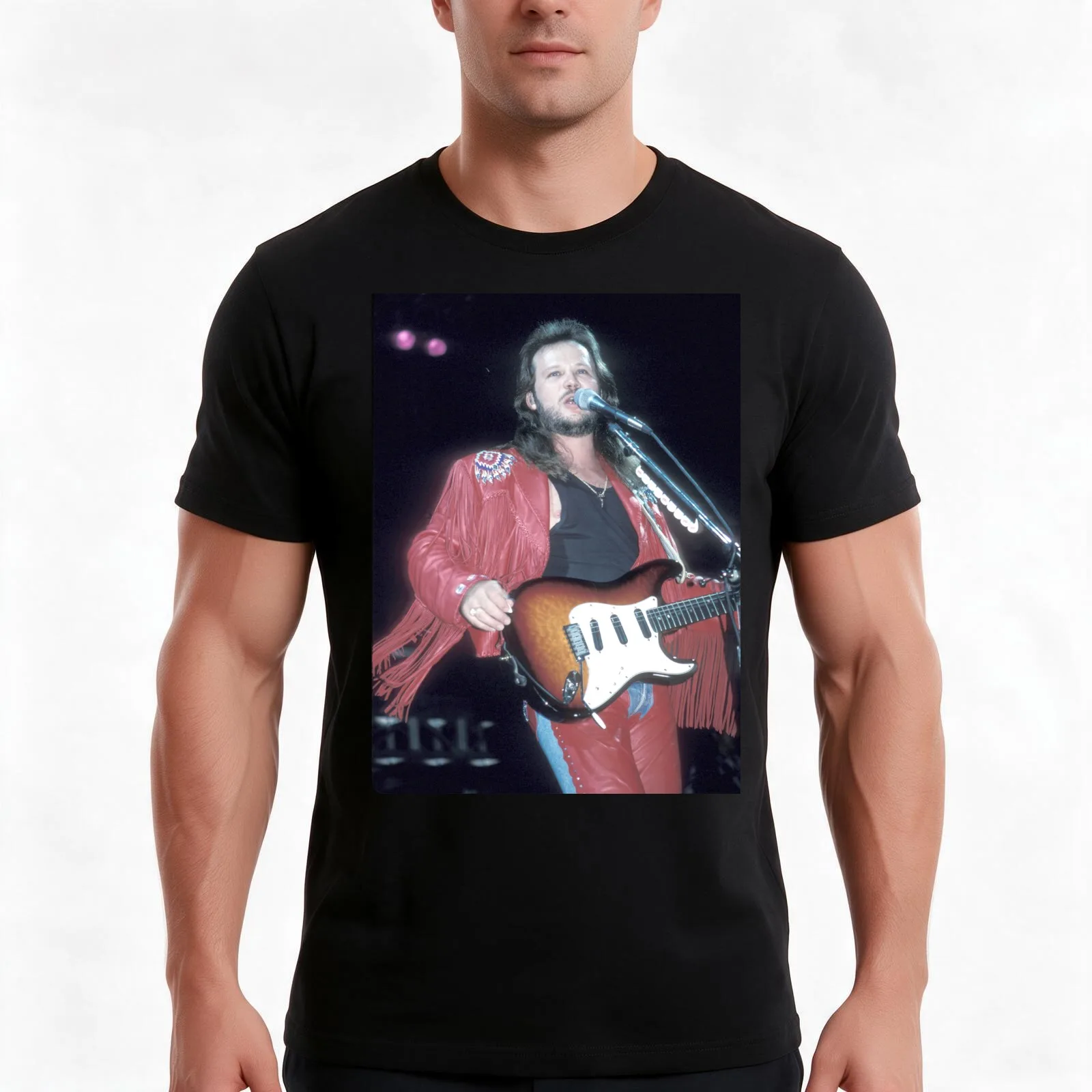 Travis Tritt Photograph T-Shirt Summer Casual Cotton Tee Oversized Streetwear Tops Vintage Graphic Print Unisex Men Women