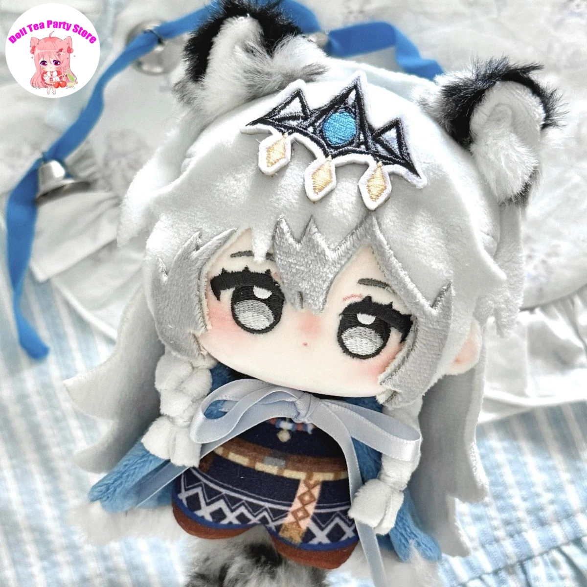 Game Arknights Pramanix Attribute 10cm Funny Pendant Cotton Doll Cartoon Plush Original 10CM Anime Toys Keychain Present