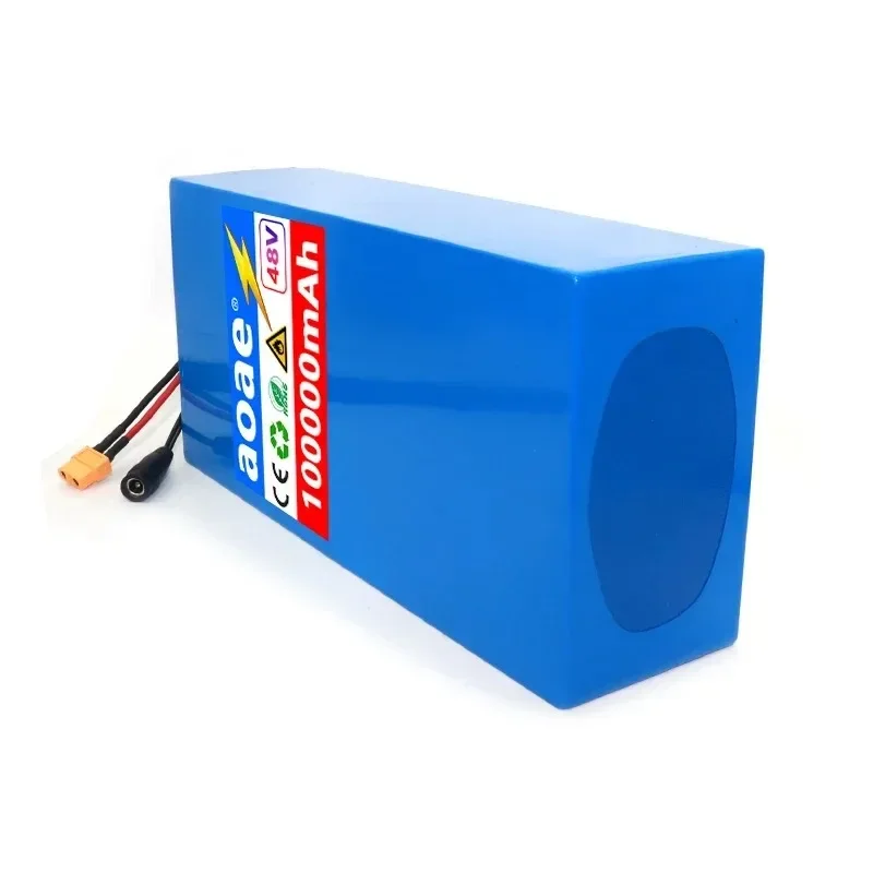 Imagem -04 - Bateria de Lítio para Citycoco Baterias Motorizadas do Trotinette Construído em 50a Bms Original 100 Novo 48v 100ah 13s6p 48v 100000mah 2000w