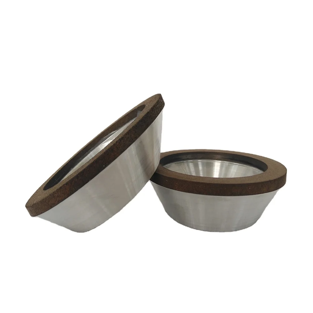 

4A2 Shape Resin Bond CBN Cup Grinding Wheel Grinder Disc for Sharpening HSS Steel, Drill Bits Tools