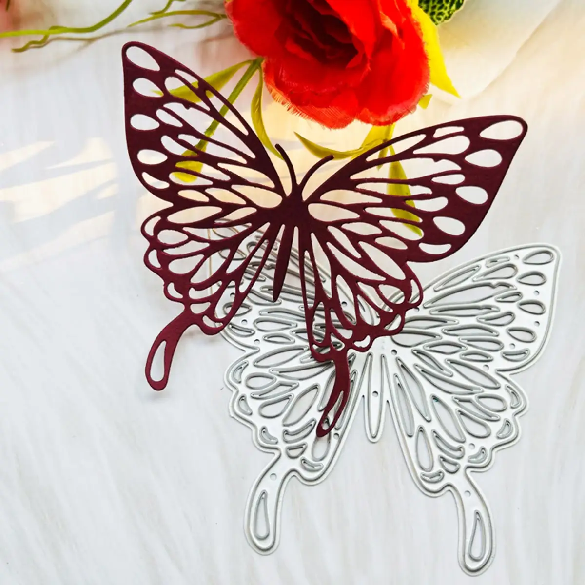 Butterfly Cut Dies Scrapbooking Metal Cutting Dies for DIY Photo Album Decorative Paper Cards Making Craft Die Cartoon 2023 Dies