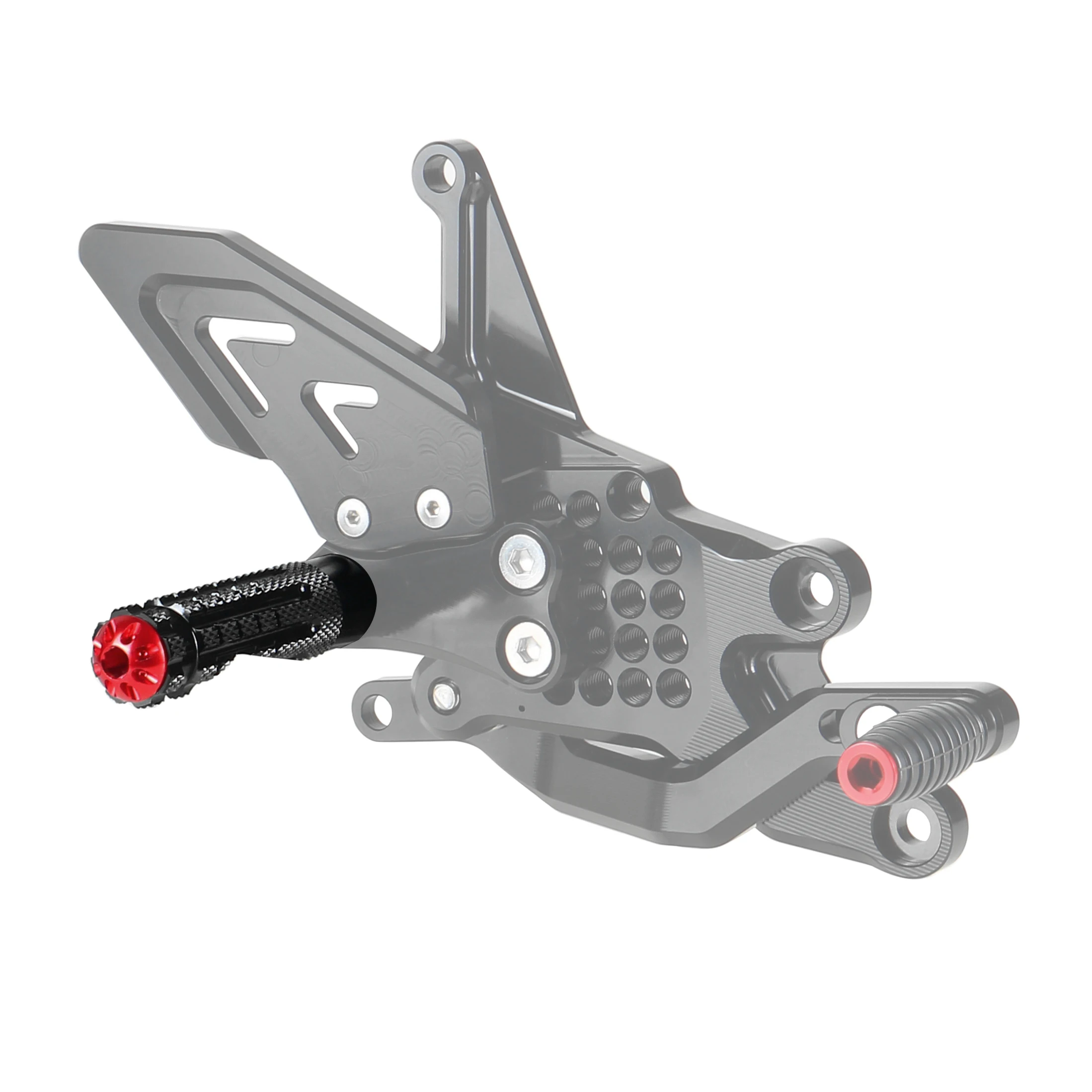 M8 general Motorcycle Footrest Efficient anti slip Rearset Footrests Foot Rest Motorbike Rear Footpegs Rear Set Pedals