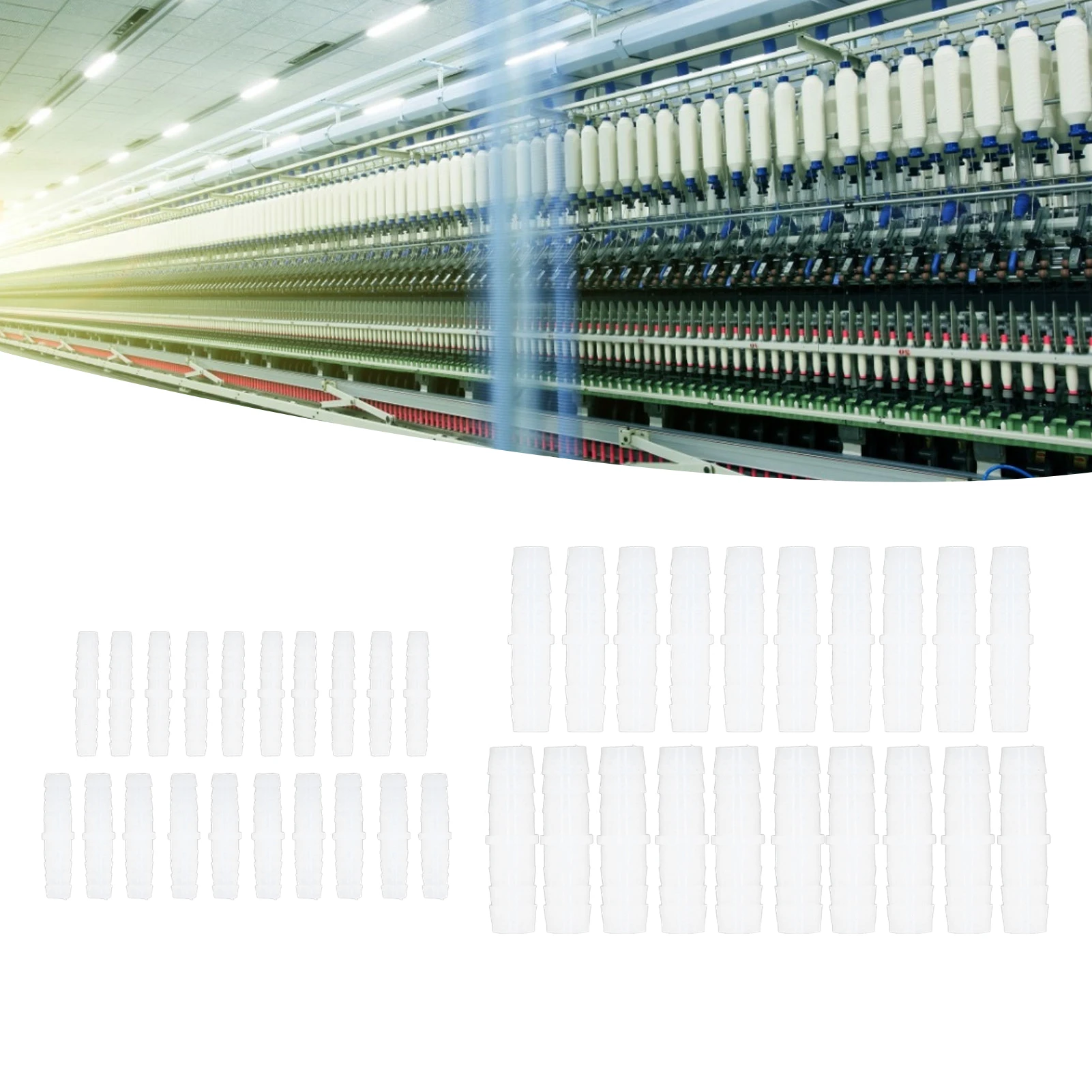 خرطوم بلاستيكي بارب المناسب مستقيم متساوي الشائكة جهاز الربط المشترك الاتحاد محول الاتحاد المناسب خرطوم بلاستيكي اذع المناسب #3