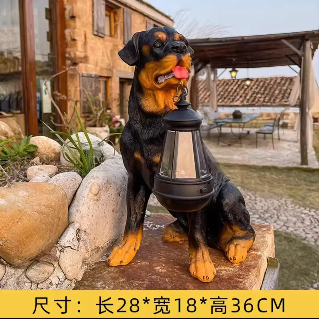 High-Quality Animal Series Lantern - Beautiful Resin Home Sculptures Perfect for Christmas and Halloween Gift Giving