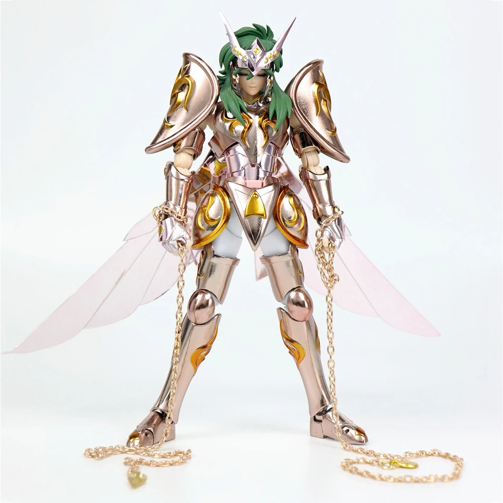 In Stock GT Saint Seiya Myth Cloth EX God Cloth Cygnus Hyoga Dragon Shiryu Andromeda Shun V4 Knights of the Zodiac Action Figure