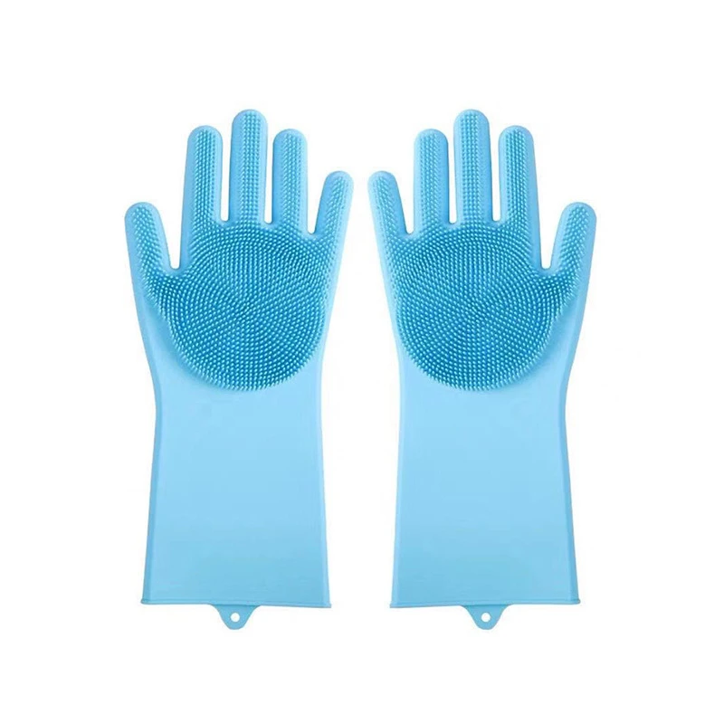 Pet Dogs Cats Shower Gloves Cat Brushes, Silicone Bath Massage Brushes Divine Tools for Dog Bathing Products Pet Accessories
