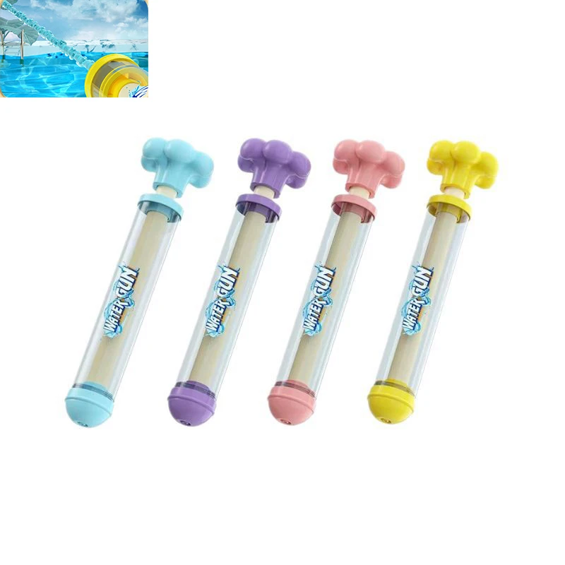 

Spray Water Pull-Back Water Gun Outdoor Splash Games for Pool Lawn Activities Kids Summer Interactive Water Spray Toys
