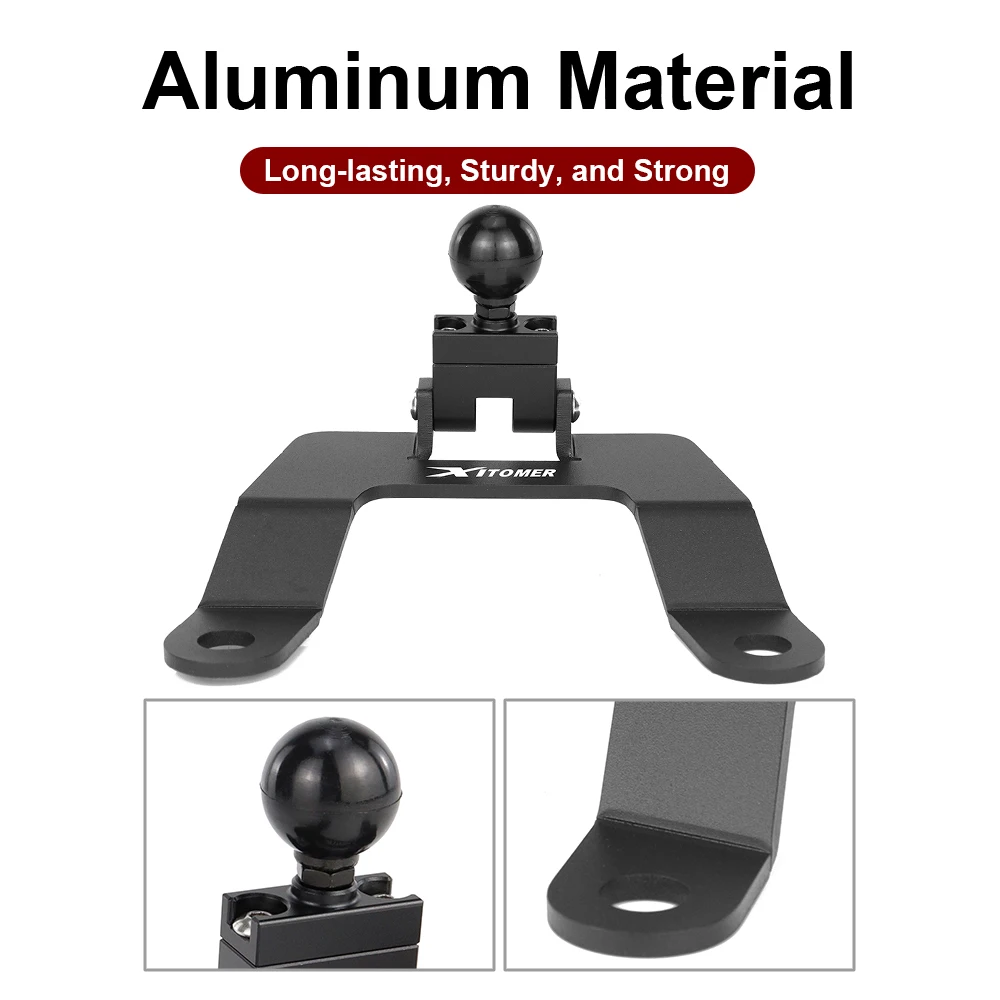 For Suzuki GSX-8S GSX8S GSX 8S 2023 2024 2025 2026 Motorcycle GPS Navigation Mount Plate Bracket Phone Stand Adapter Holder