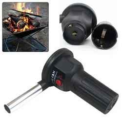 Portable Electric BBQ Fan Air Blower Burn Picnic Cooking Barbecue Camping Ignition Tools For Charcoal Grill Fireplace