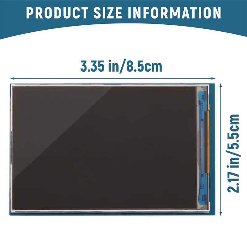 Módulo de exibição B24B - Módulo de tela LCD TFT de 3,5 polegadas 480X320 para placa Arduino UNO e MEGA 2560 (cor: tela 1XLCD)