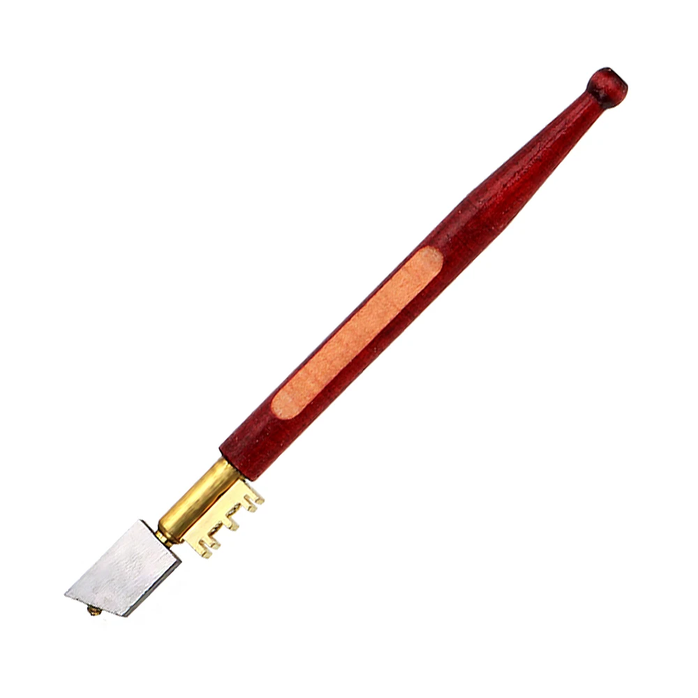

17mm Single Diamond Glass Cutter Sharp Knife Hard Alloy DIY Tile Mirror Repair Cutting Tools Portable Glass Diamond Cutting Tool