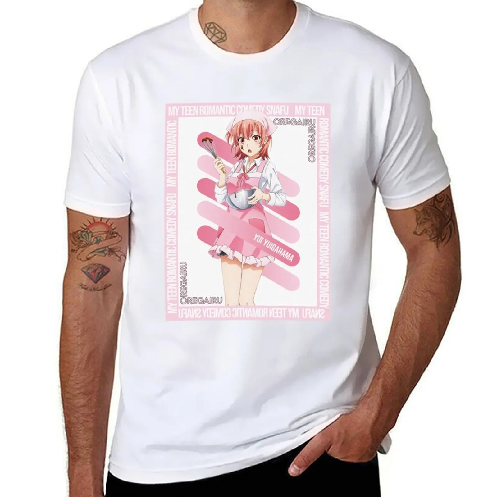 

Oregairu - Yui Yuigahama 2 T-Shirt custom t shirt blacks anime stuff mens designer clothes