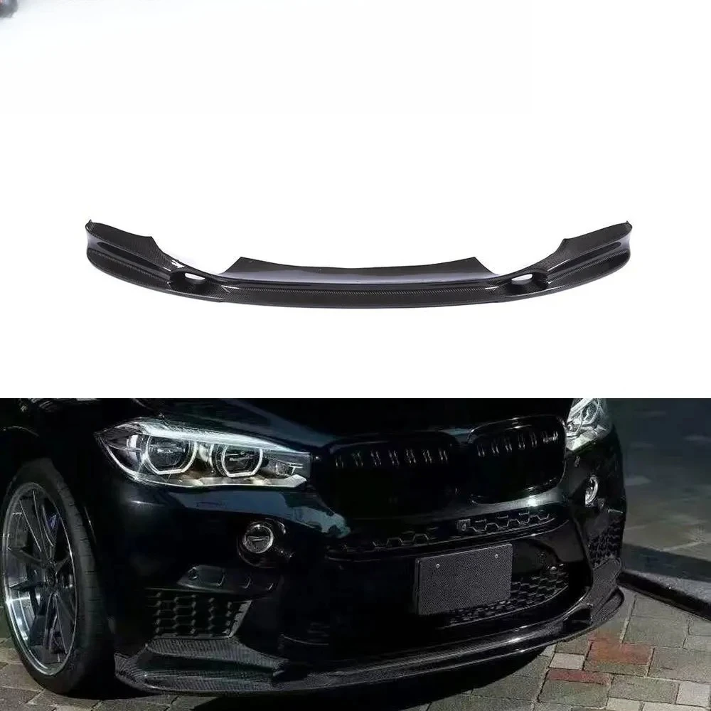 

Car Carbon Fiber Front Lip for BMW X Drive Series X6 M F16 15-16