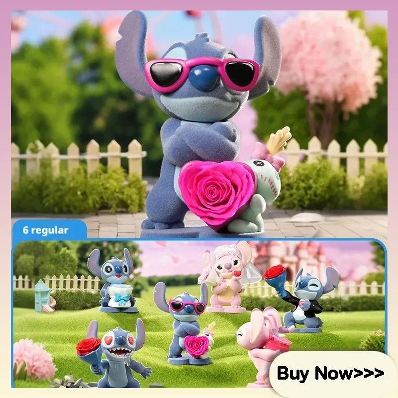 

Adventure Series Stitch Blind Box Cartoon Character Exquisite Handmade Desktop Ornament Trendy Play Item Perfect Valentine Gift