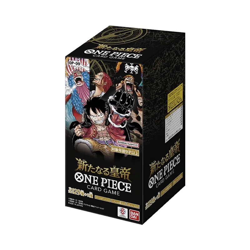 

Bandai Blind Box One Piece Card Game OP-09 The New Emperor Is A Set Focused On The Four Emperors Monkey D. Luffy Shanks Buggy