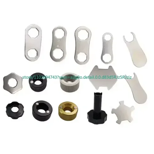 Imagen 2 del producto Herramienta de reparación de cabezal de torsión para dentista, varios modelos, llave para quitar la cubierta trasera, accesorio Dental de alta velocidad para pieza de mano