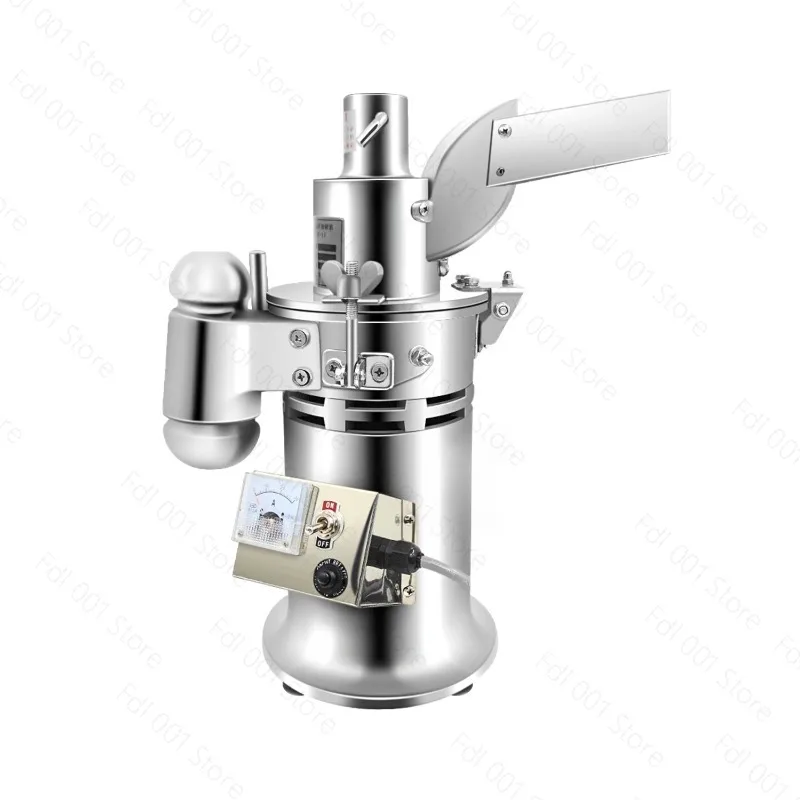 Continuous Feed Grinder DF-15 for Herb Fiber Powder Lab Experiment