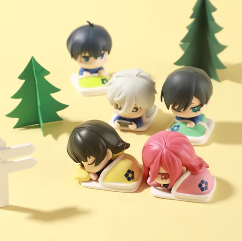 

In Stock Blue Lock Sleeping Style Blind Box Kawaii Mini Anime Action Figure Desktop Ornament Birthday Surprise Gifts For Fans