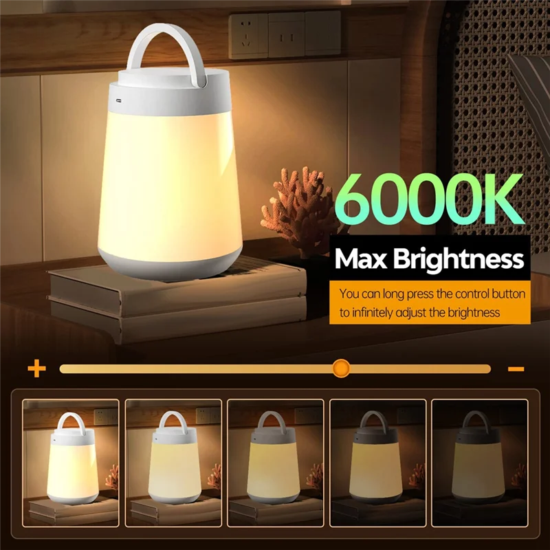 

Y17A Night Light For Kids, LED Touch Sensor Baby Night Light For Breastfeeding And Sleep Aid, Stepless Dimming Nursery Lamp