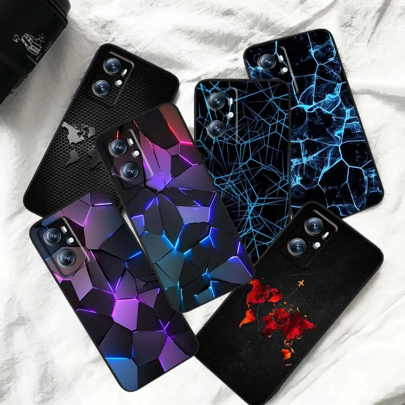 

Carbon Fiber Cool Popular Art Phone Case For OPPO Reno 7 A96 A40 A58 5 6 Realme GT A74 A78 Neo2 A74 A78 Find X5 X3 X7 X8 Black