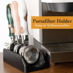 Espresso Portafilter Holder For Breville/E61/Lelit/Rocket Etc Coffee Machine Accessories 54/58MM Portafilter Stand For Barista