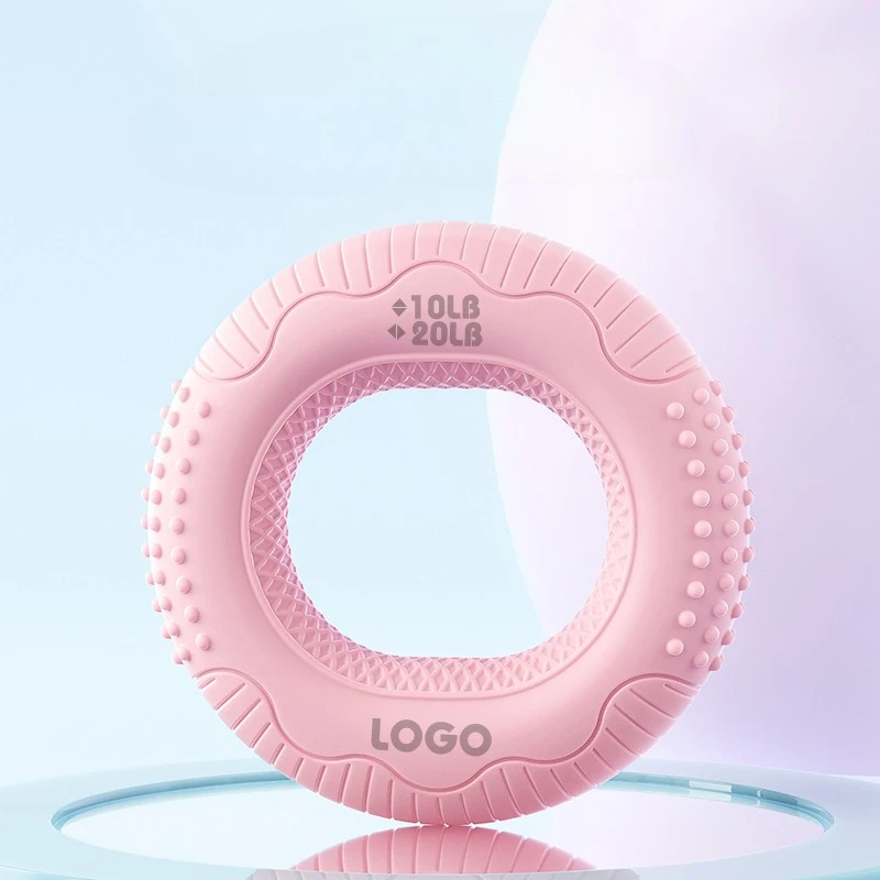 

Grip Circle Double Strength Professional Exercise Hand Strength Arm Strength Rehabilitation Training Massage Silicone Grip