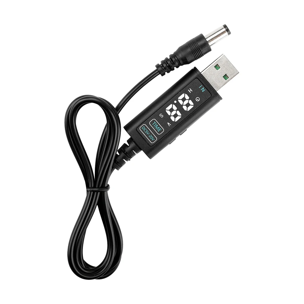 Fast Charging Cable Boost Fast Charging Module Adjustable Voltage Boost Fast Charger USB Adapter USB/Type C To DC 2.5mm