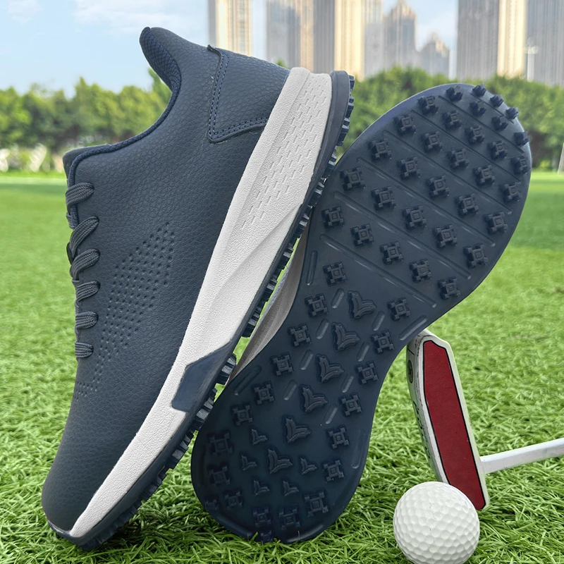

Professional Golf Shoes Men's Outdoor Plus Size Professional Training Golf Non Slip Casual Walking Shoes Sizes 39-48