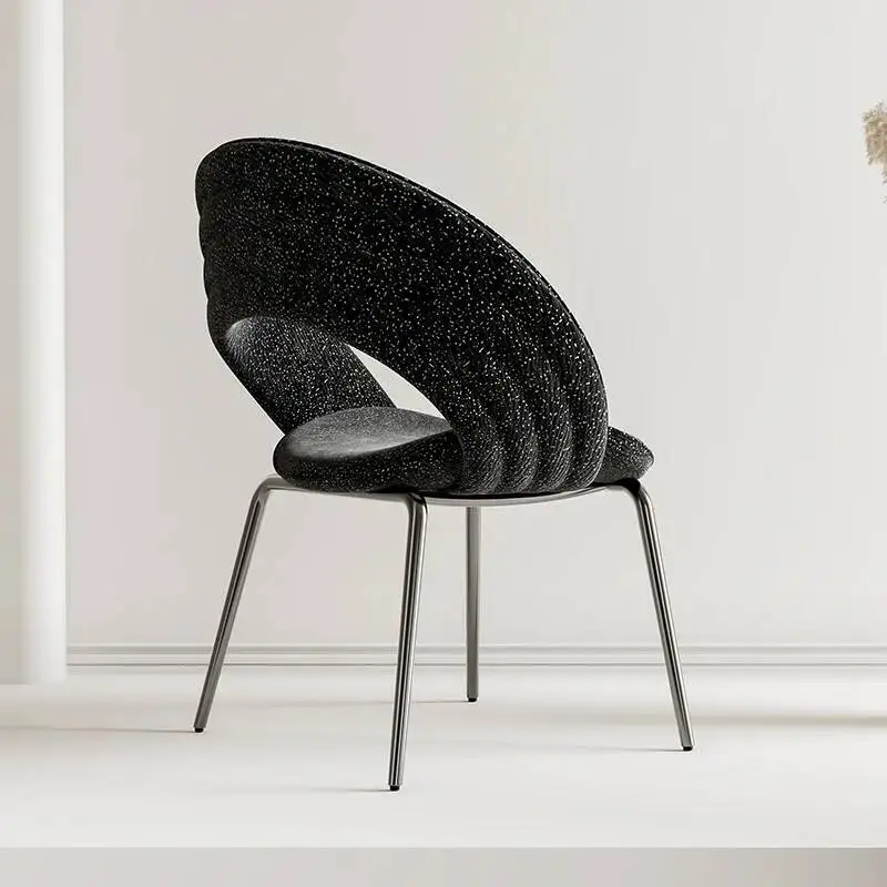 كرسي غرفة المعيشة الفاخر الخفيف كرسي بسيط لتناول الطعام في المطاعم وغرفة النوم والدراسة والترفيه ومسند الظهر وكراسي السماء المرصعة بالنجوم