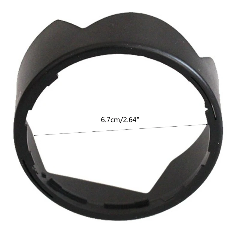 573A Zonnekappen HB32 Vervanging voor AF-S 18-70MM 3.5-4.5GIFED Lens Camera Lensbeschermers 67mm Mount Snap-on Ontwerp