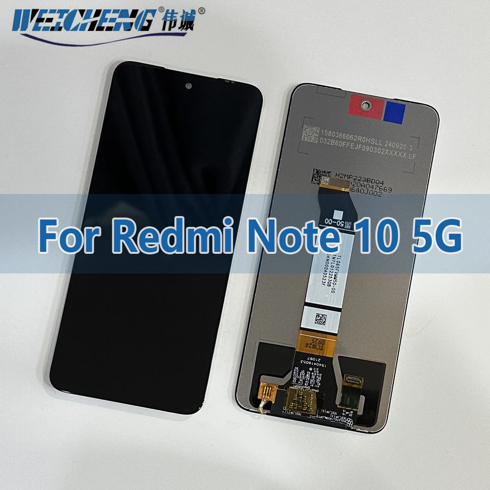 

6,5 ''для Xiaomi Redmi Note 10 5G ЖК-дисплей с цифровым преобразователем сенсорного экрана в сборе M2103K19G